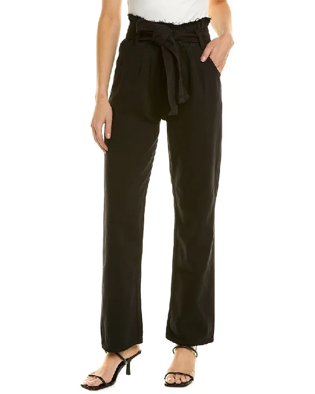 Massive Deals HUDSON Jeans High-Rise Paperbag Straight Pant