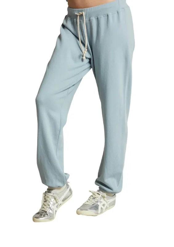 Clearance Items Toni French Terry Jogger In Mountain Blue