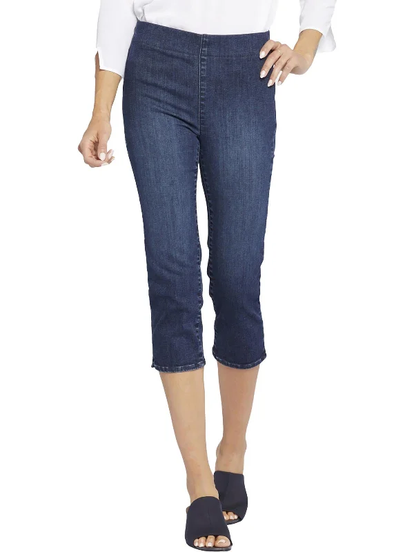 New Deals Dakota Womens Mid-Rise Capri Cropped Jeans