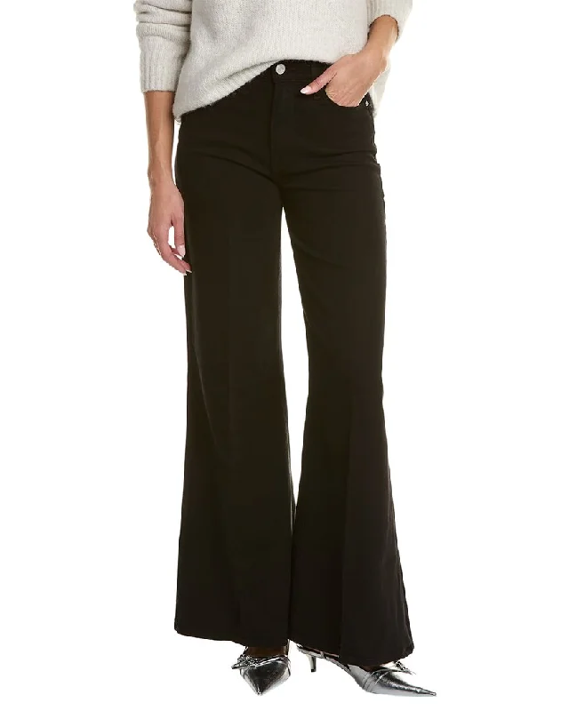 Exclusive Deal FRAME Denim Le Pixie Film Noir Palazzo Flare Jean