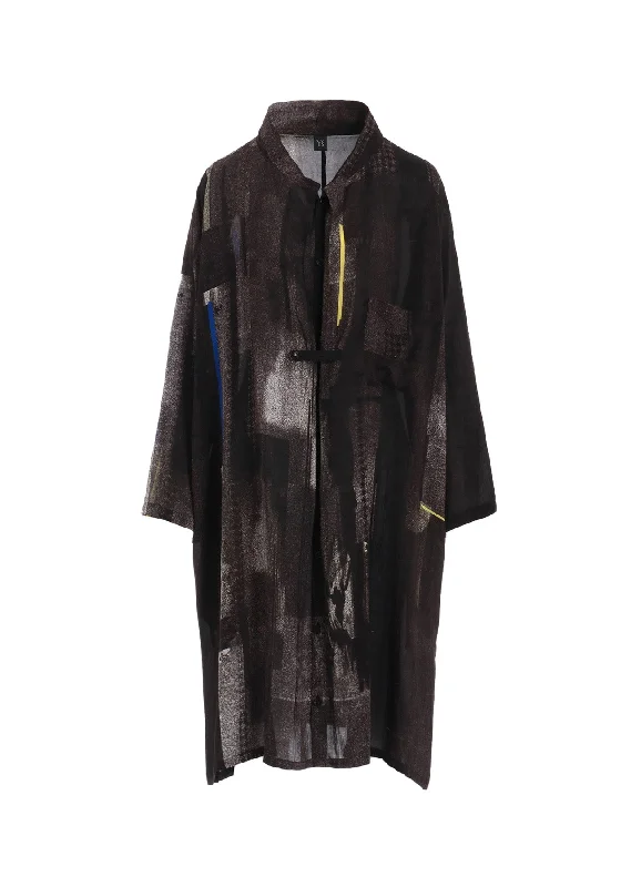 Unwind with Weekend Discounts CU/LAWN FRONT TUCKED DRESS