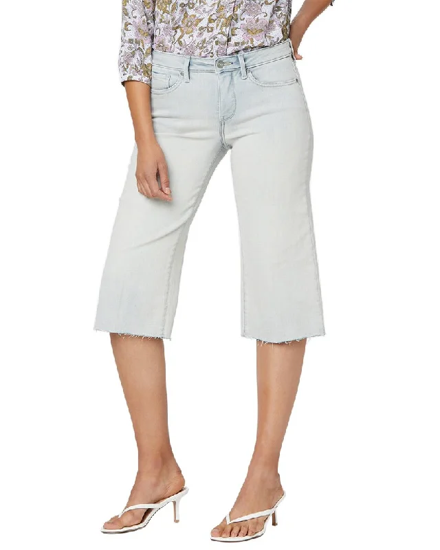 Special Discount NYDJ Wide Leg Pedal Pusher Capri