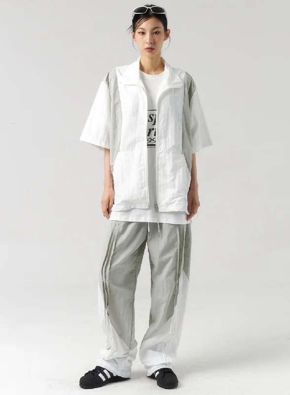 Weekend Discounts Worth Grabbing Two Color Track Pants Unisex CU320