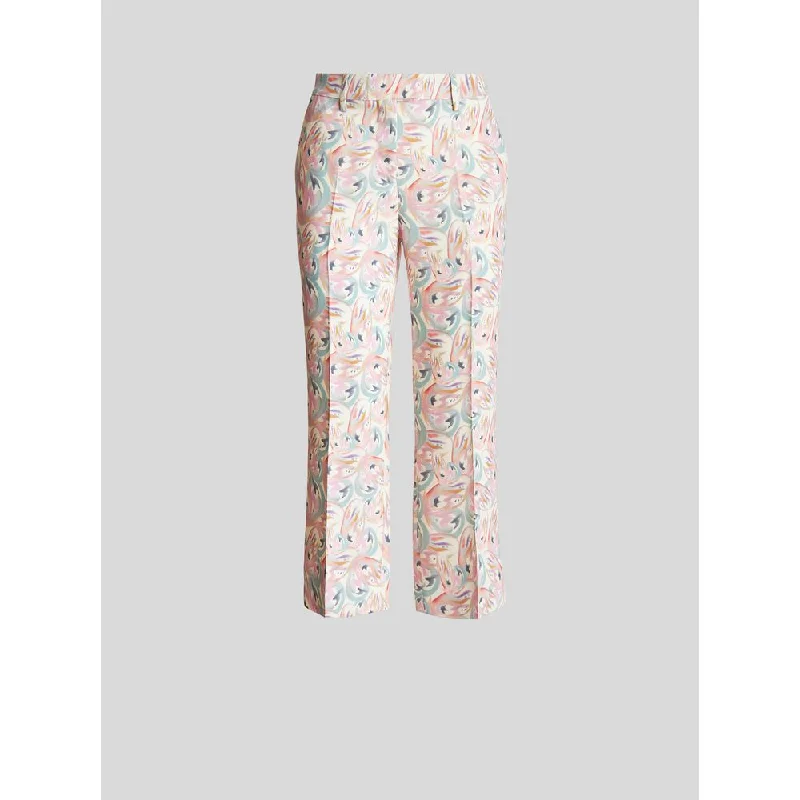 Mega Sale Trousers With Micro Butterfly Pattern