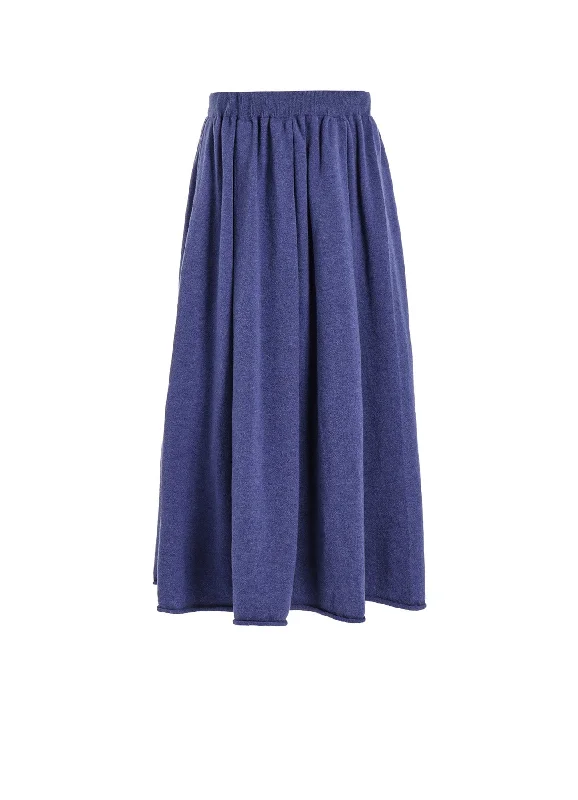 Weekend Discounts to Relish WOOL KNIT SKIRT