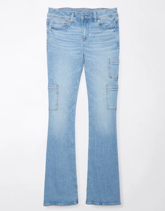 Weekend Discounts to Indulge In AE Stretch Low-Rise Kick Bootcut Jean