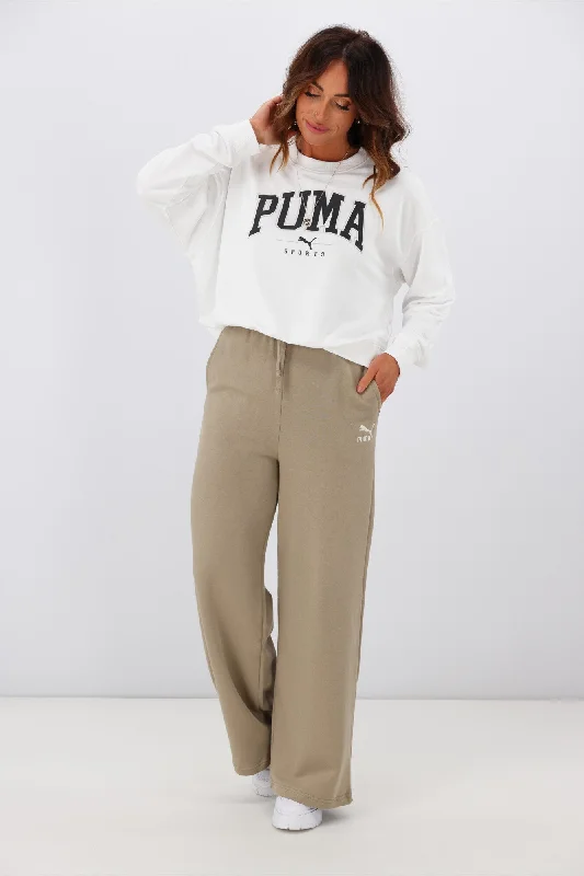 While Supplies Last Puma Better Classics Relaxed Sweatpants TR Oak Branch