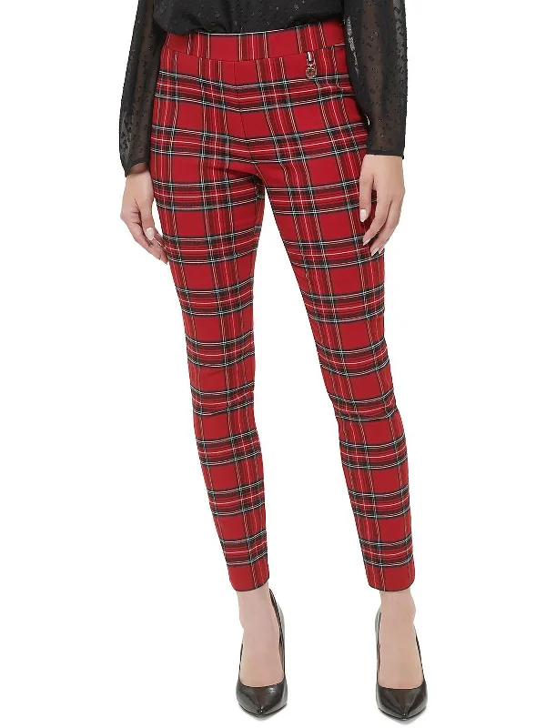 Seasonal Sale Womens High Rise Embellished Ankle Pants