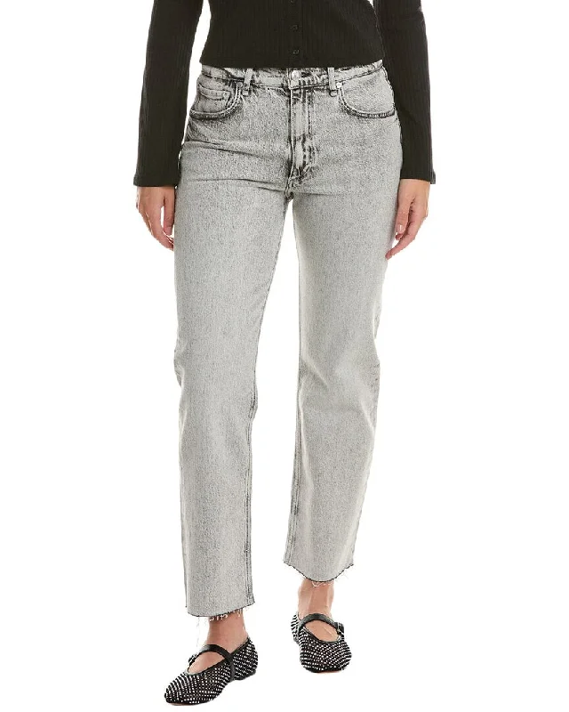 Don't Delay rag & bone Harlow Glacier Straight Jean