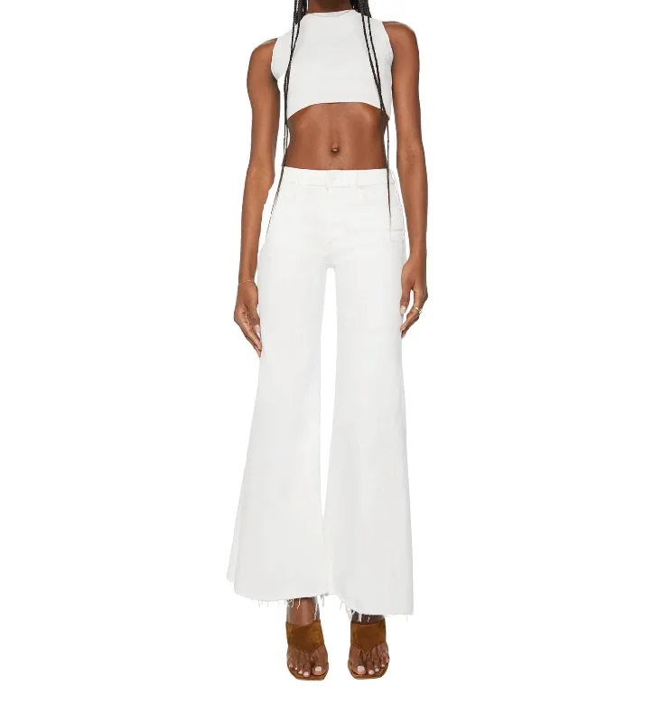 Price Slash Roller Frayed Jeans In Fairest Of Them All