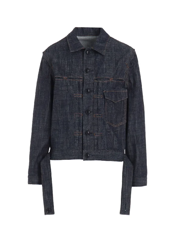 Unmissable Sale 8OZ DENIM TUCKED DENIM JACKET