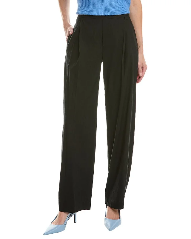 Seasonal Sale Vince Pleat Front Linen-Blend Pant
