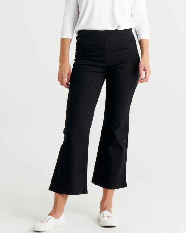 Stock Clearance Betty Basics Nicola Bootleg Jean Dark Black