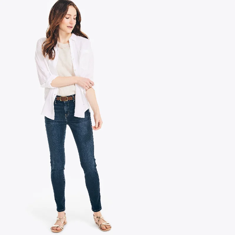 Weekend Savings Extravaganza Nautica Womens Nautica Jeans Co. True Flex Mid-Rise Skinny Denim