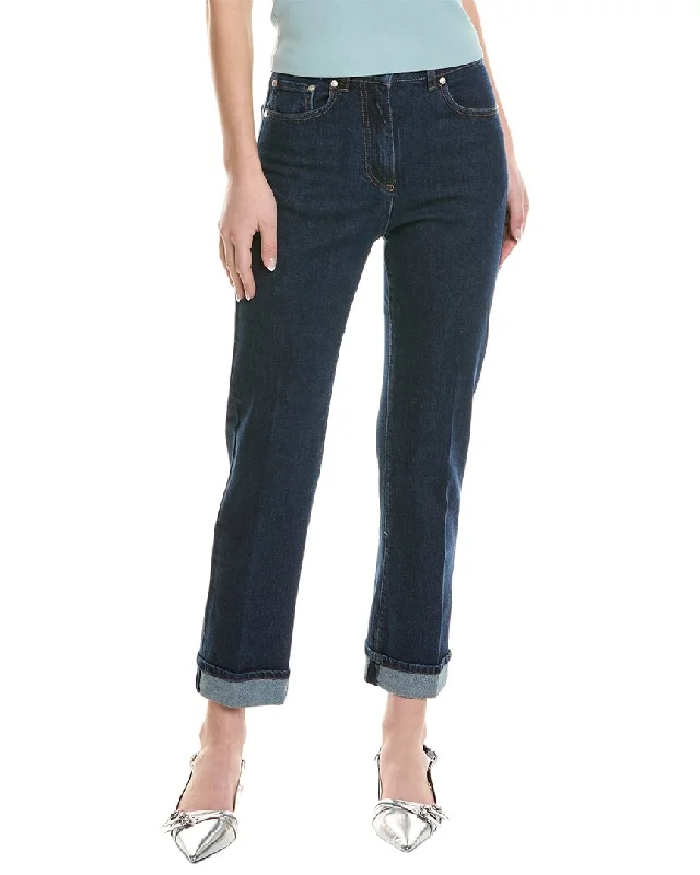 New Arrival Peserico Dark Indigo Straight Jean