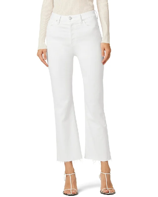 Customer Appreciation Sale HUDSON Jeans Faye Ultra High-Rise Bootcut Crop White Jean