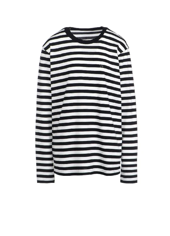 Don't Wait 40/2 STRIPE JERSEY Y'S STITCH LONG T
