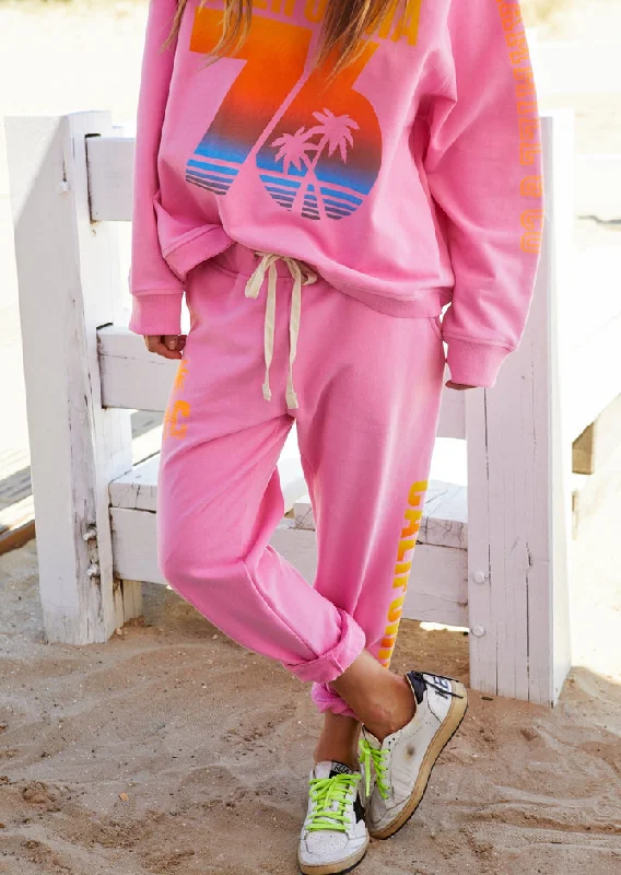 Blowout Sale Hammill + Co Cali Track Pant Pink
