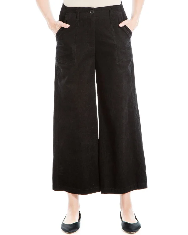 Crazy Deals Max Studio Crop Wide Leg Corduroy Pant