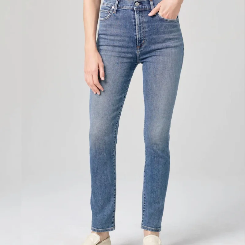 Weekend Deals to Make You Smile Olivia High Rise Denim In Hightime