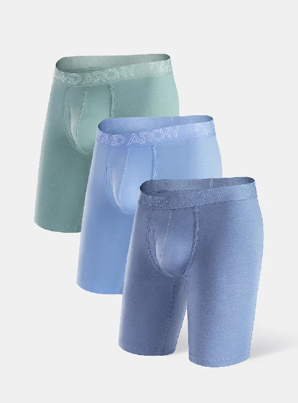 Special Price 3 Packs Bamboo Rayon Boxer Shorts