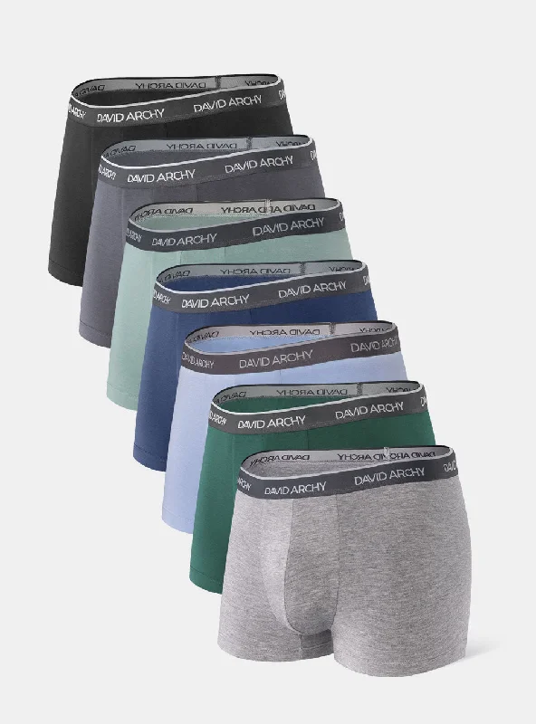 Weekend Savings Extravaganza 7 Packs Bamboo Rayon Trunks