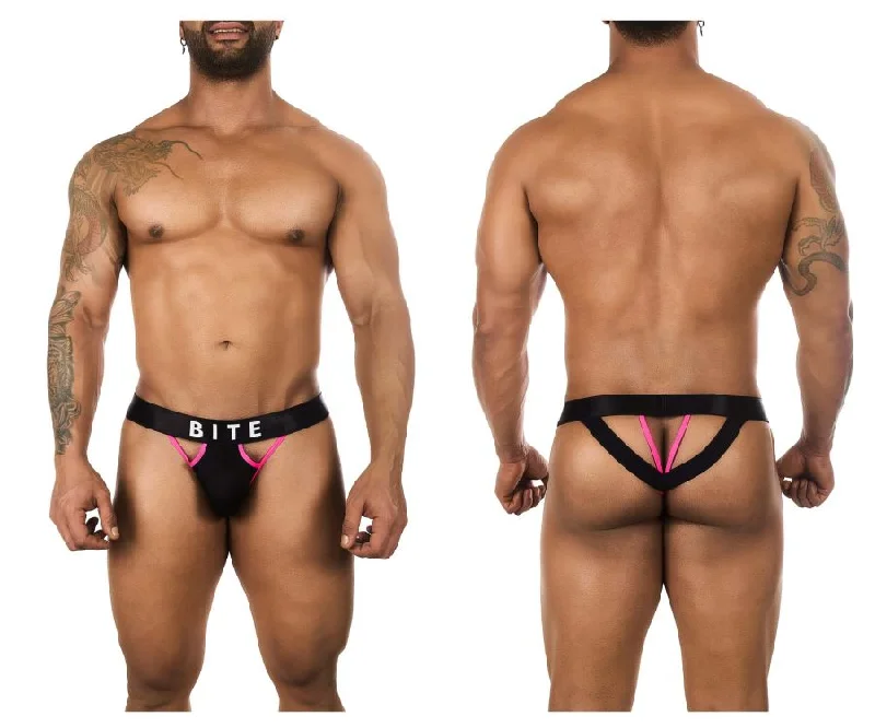 Instant Deal BiteWear BW2023109 Bite My Cherry Thongs Color Fuchsia