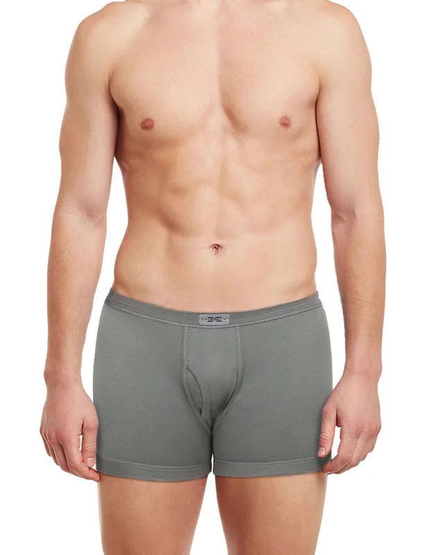 TIME-Limited Offer Body X Solid Trunks-BX15T-Steel Grey
