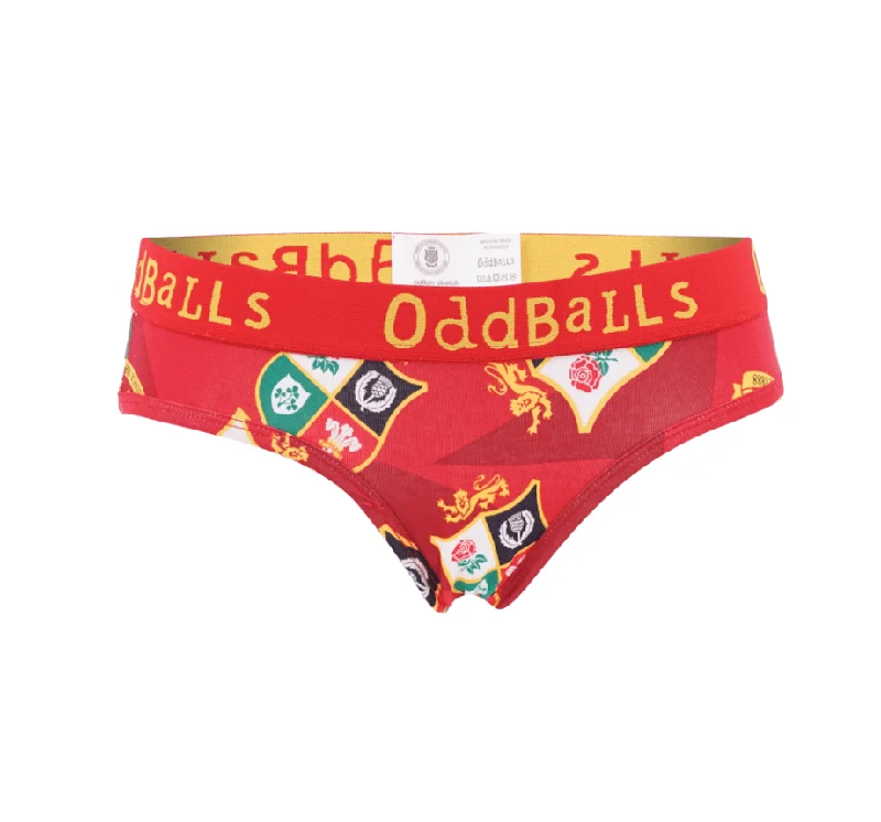 Extra Savings British & Irish Lions - Red - Ladies Briefs