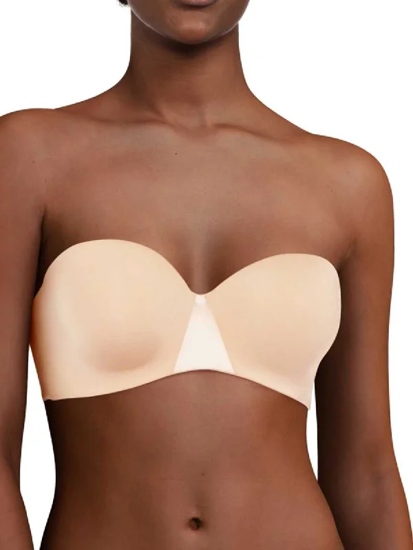 Blowout Deals Essentiall Bandeau T-Shirt Bra - Golden Beige