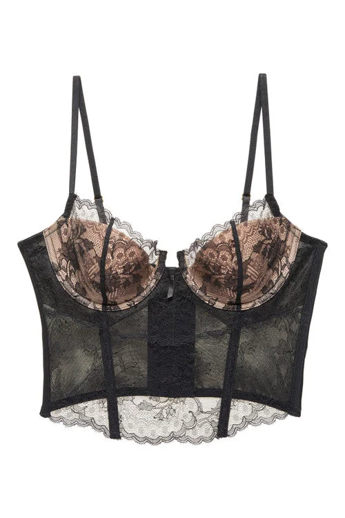 Weekend Savings Fiesta Chantilly Lace Bustier