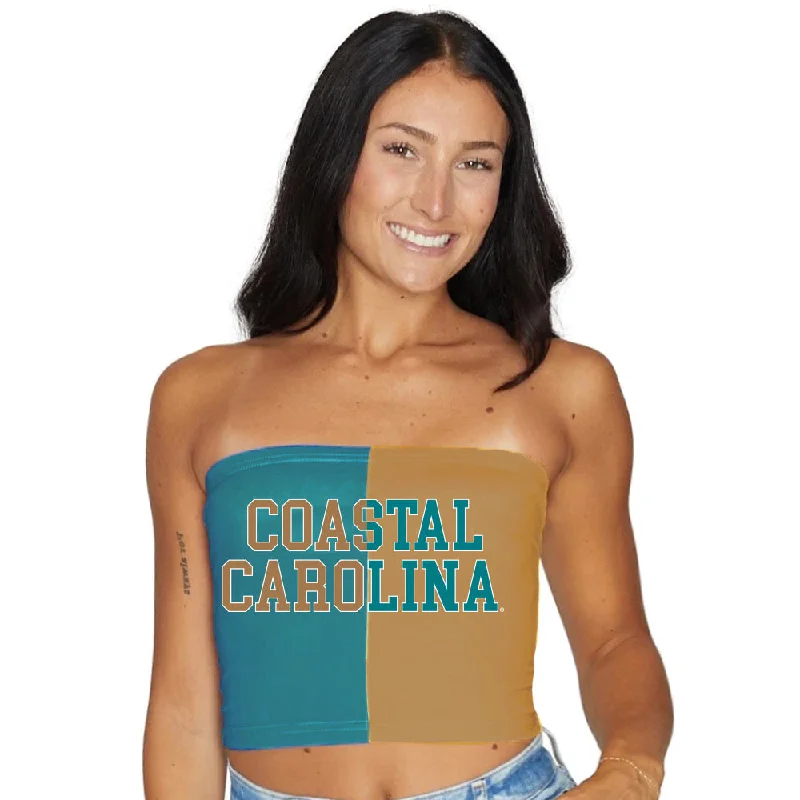 Weekend Bargains to Indulge In Coastal Carolina Two Tone Tube Top