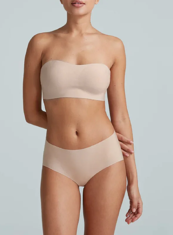 Price Blitz Commando Butter Soft Support Bralette In Beige