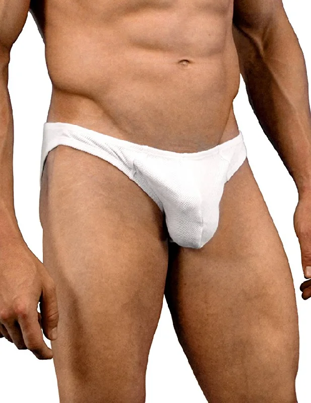 Online Specials Cotton Mesh Bikini Brief Underwear for Men - BLOWOUT SALE!