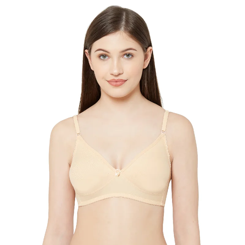 Price Fest Dipti -Plain Mold T-shirt Bra Skin