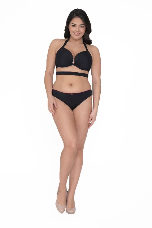 Weekend Offers That Delight Superplunge Multiway Padded Plunge Bra Black- CS022107BLK Weekend Offers That Delight Superplunge Multiway Padded Plunge Bra Black- CS022107BLK