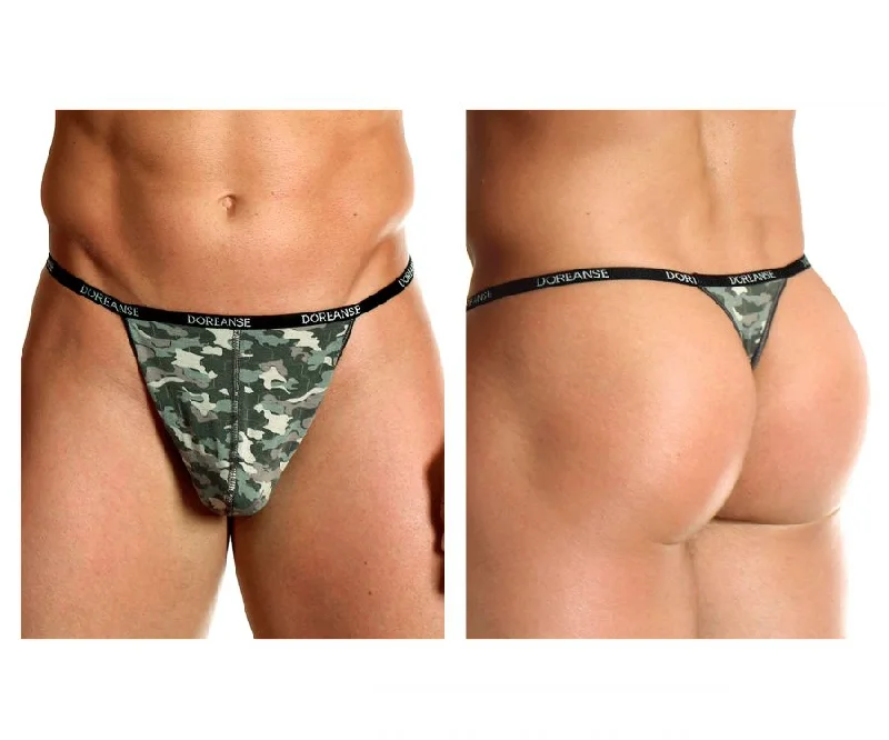 Quick Deals Doreanse 1312-PRN Camouflage Thong Color Printed
