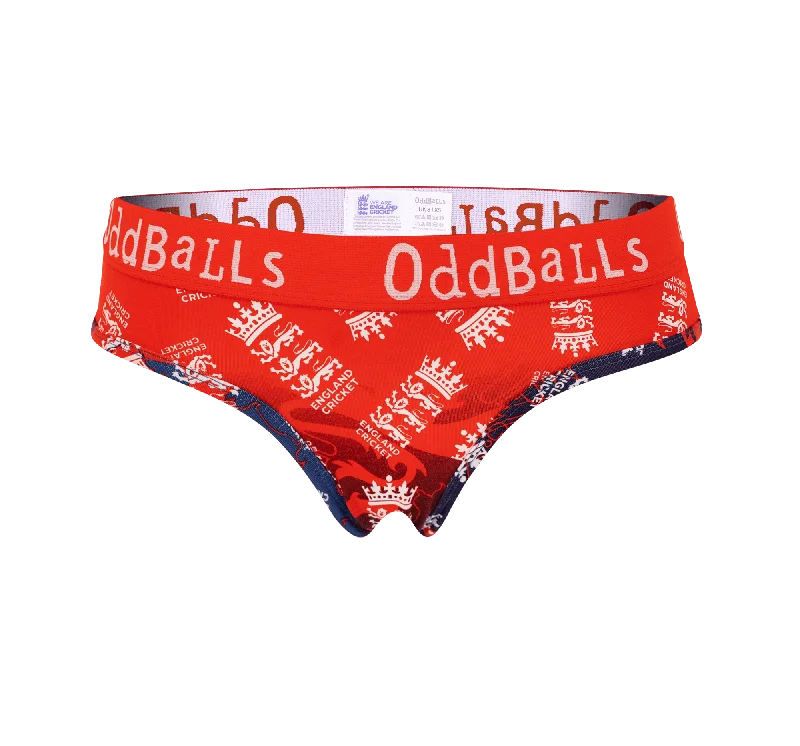 Weekend Deals That Sizzle England Cricket IT20 Inspired - Ladies Briefs