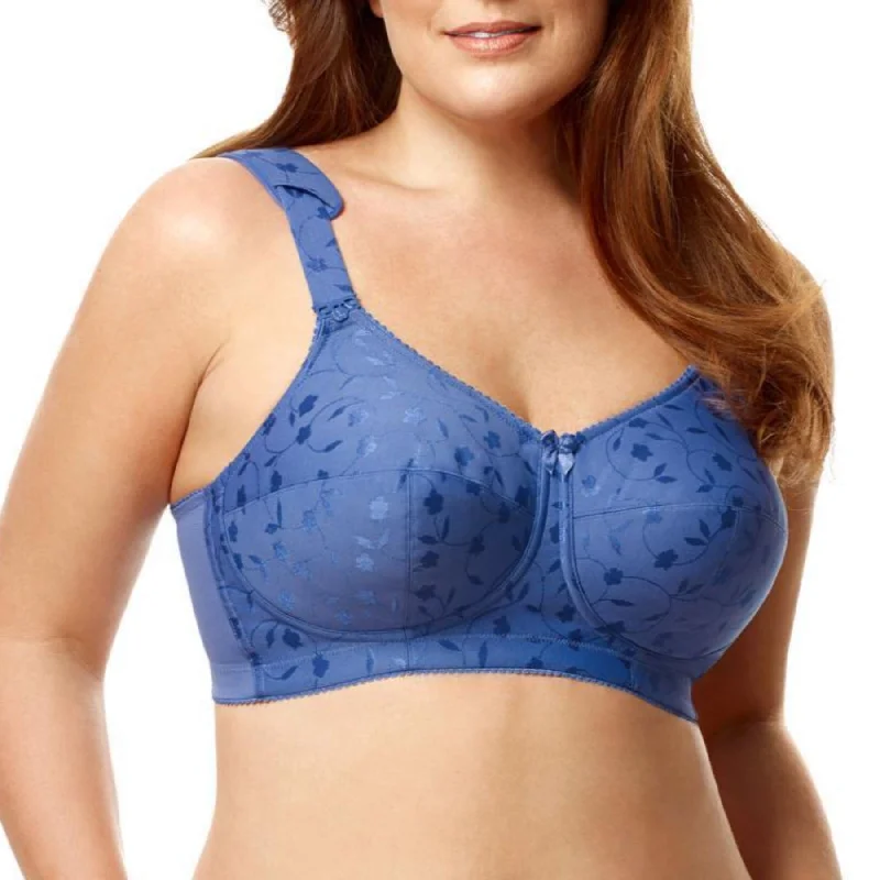 Buy More, Save More Jacquard Soft Cup Bra 1305 - Cobalt Blue