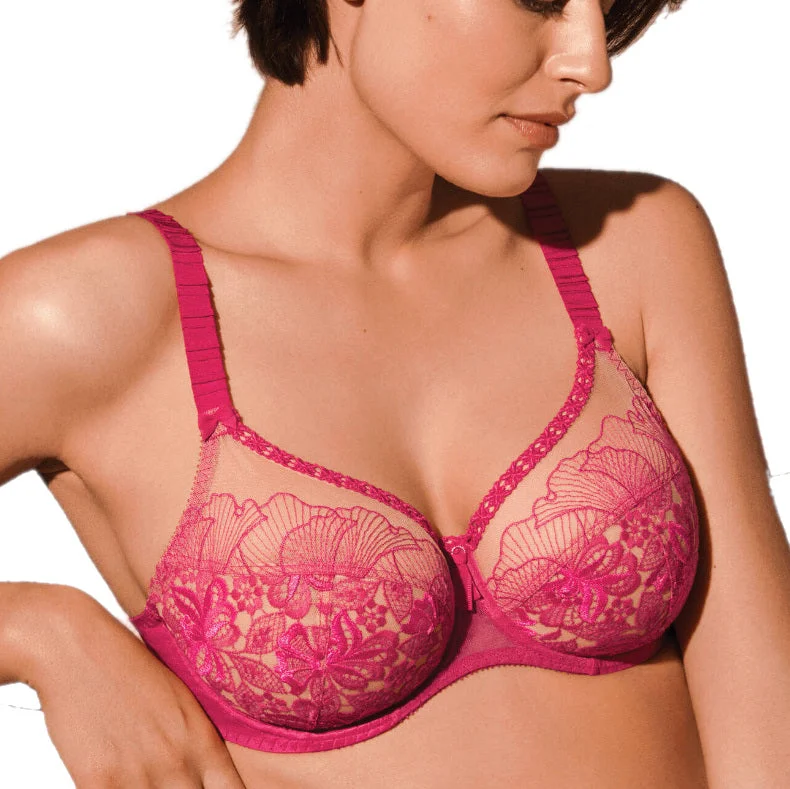 Flash Deal Empreinte Agathe Full Cup Underwire Bra - Camelia Pink