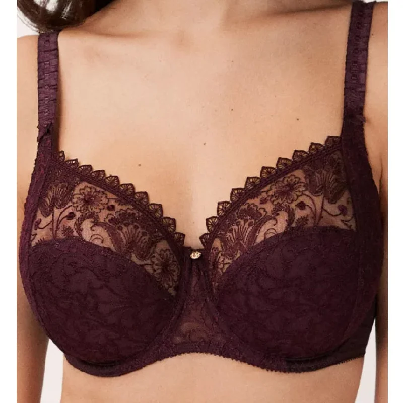 Weekend Discounts to Snag Empreinte Josephine Full Cup Wire Bra - Grenade Purple