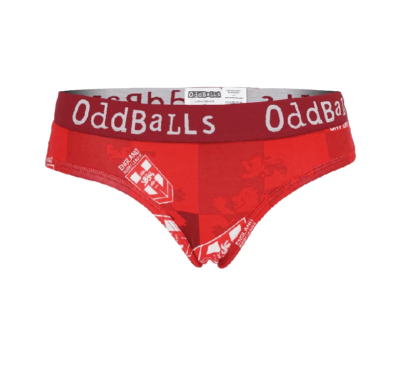 Massive Deals England Rugby League Red - Ladies Briefs