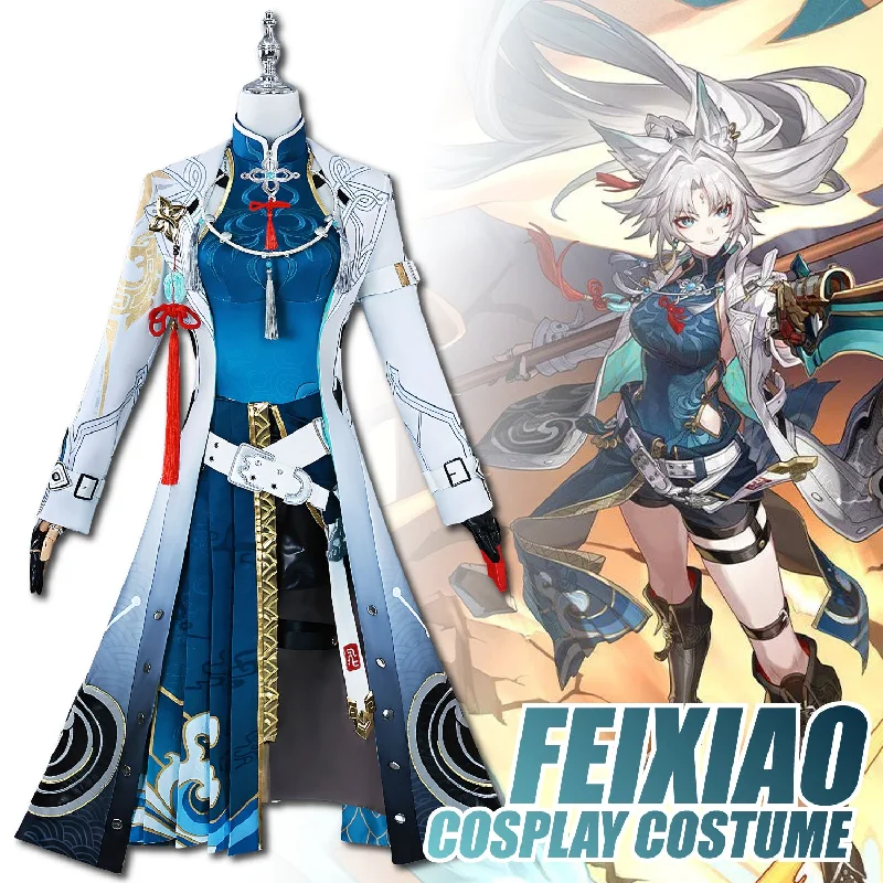 Stock Clearance Feixiao Cosplay Costume Custom size AdoreHomeStudio™