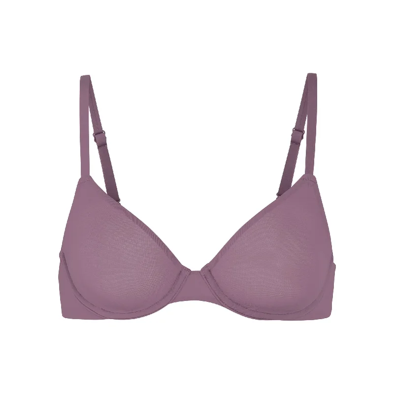 Hurry In FITS EVERYBODY UNLINED UNDERWIRE BRA | PLUM