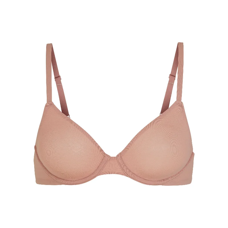 New Deal FITS EVERYBODY UNLINED UNDERWIRE BRA | ROSE CLAY