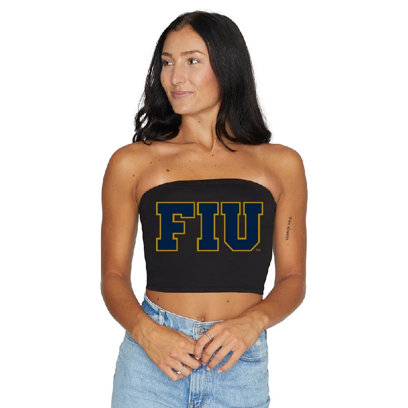Don't Wait FIU Panthers Black Tube Top