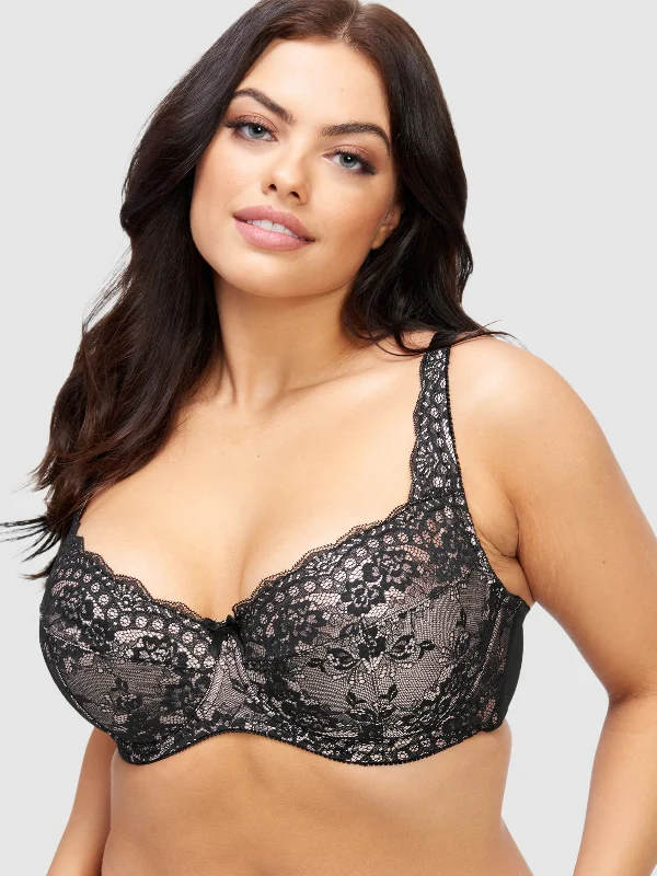 Major Deal Voluptuous Full Figure Push Up Bra