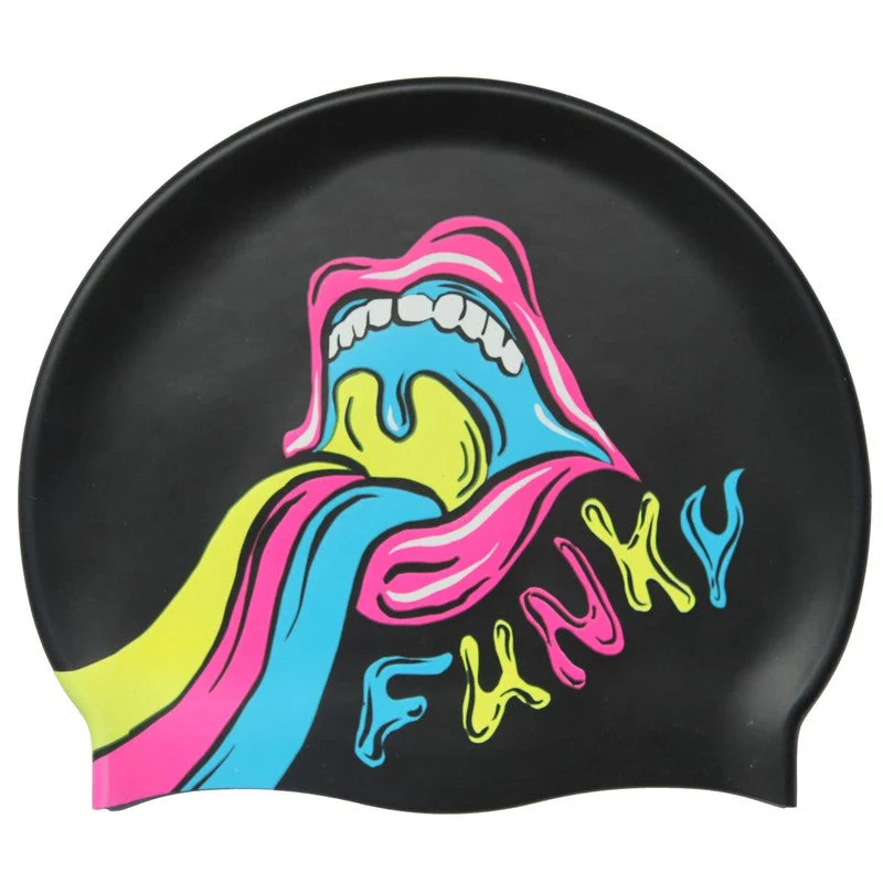 Mega Sale Funky Silicone Swim Cap | Slurpee