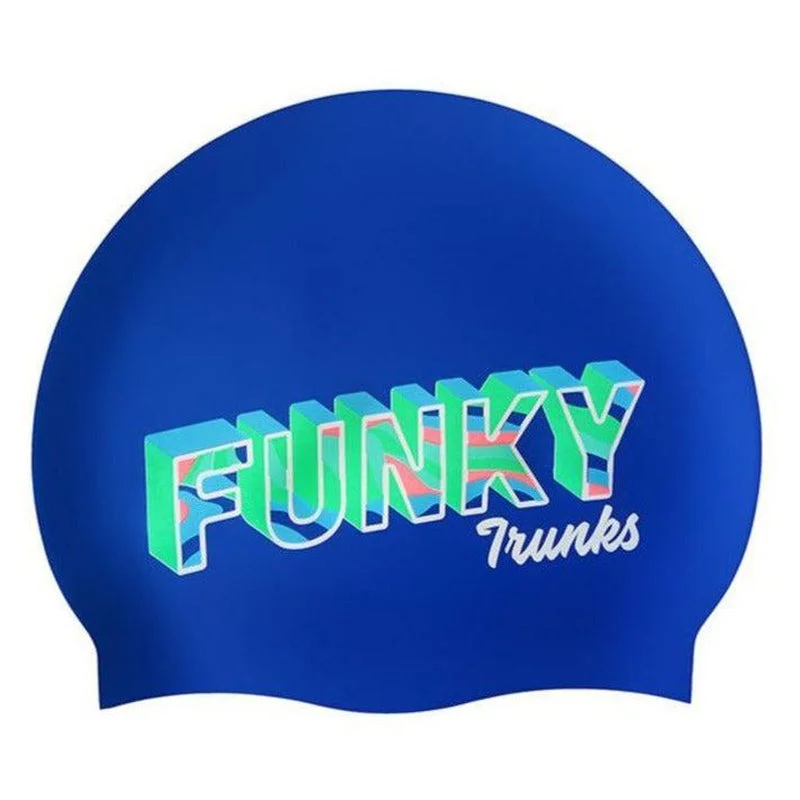 Get It Before It’s Gone Funky Trunks Silicone Swim Cap | Beach Bum