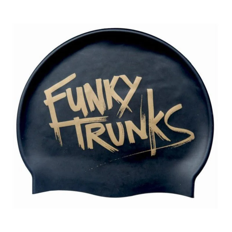 Stock Up and Save Funky Trunks Silicone Swim Cap | Bronzed